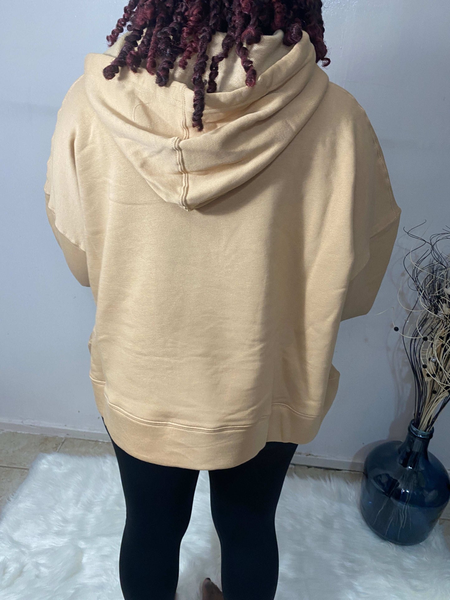 Cropped Top Sweatshirt Hoodie