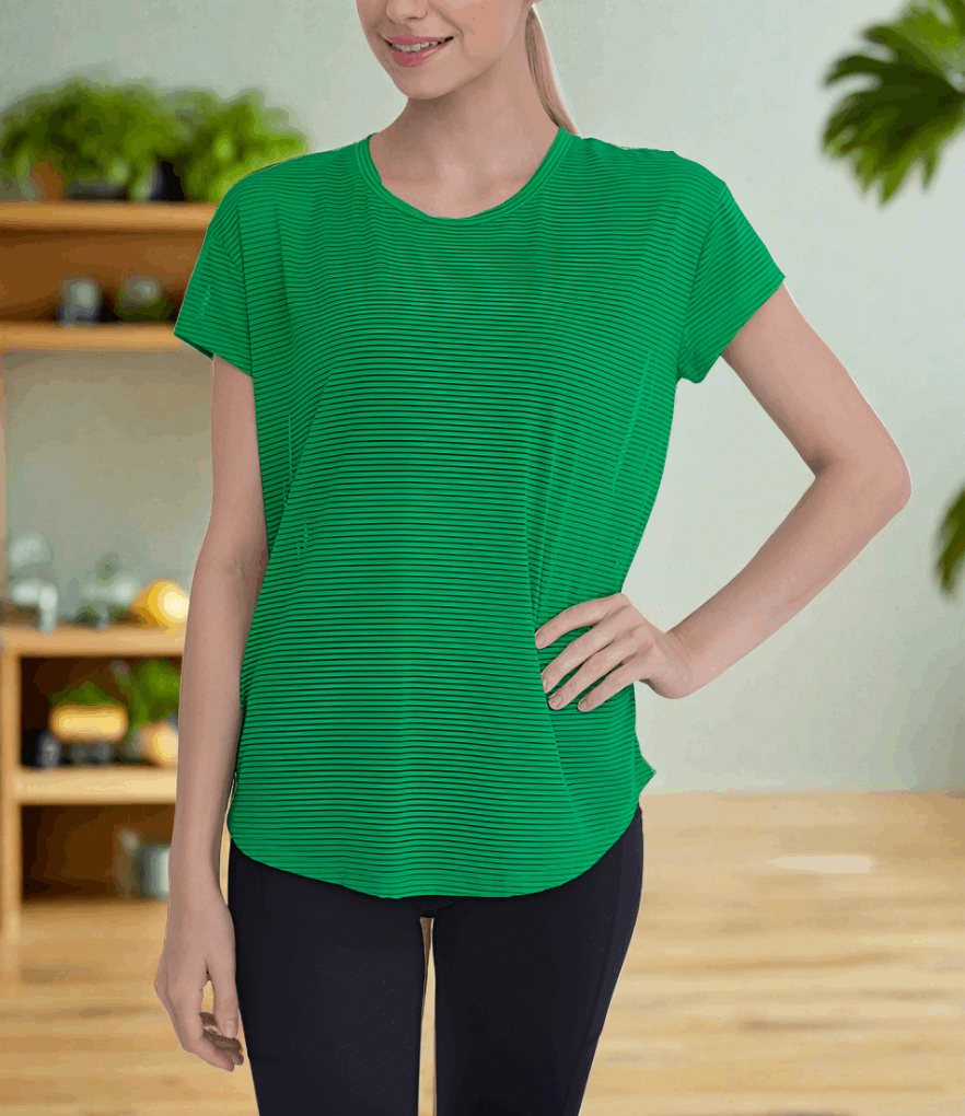 Breezy Sheer Mesh Top