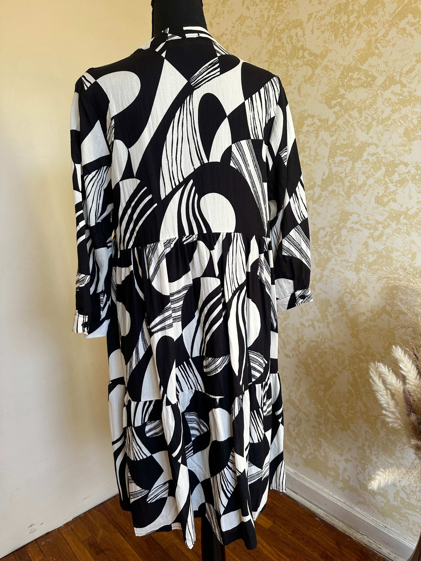 Camille Abstract Dress