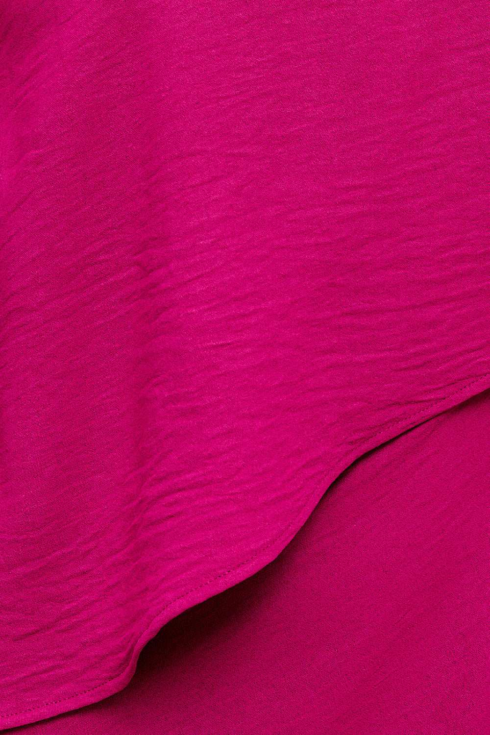 Emily One Shoulder Asymmetrical Layered Top Dress