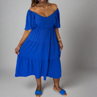 Royal Blue Nicole Dress