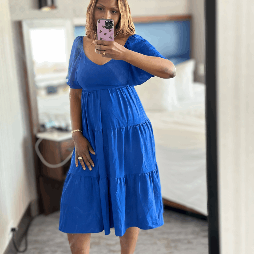 Royal Blue Nicole Dress