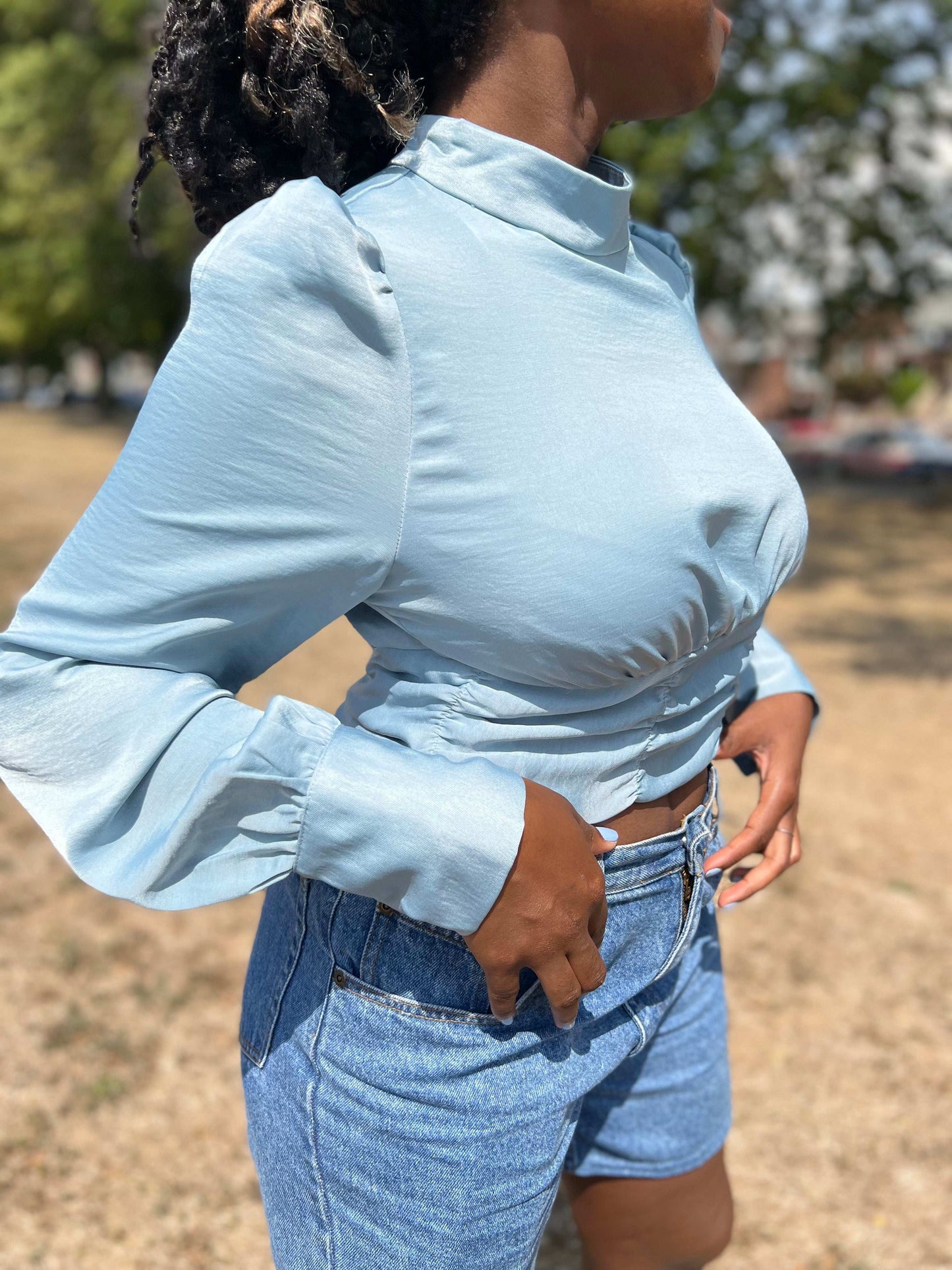 Satin Blouse