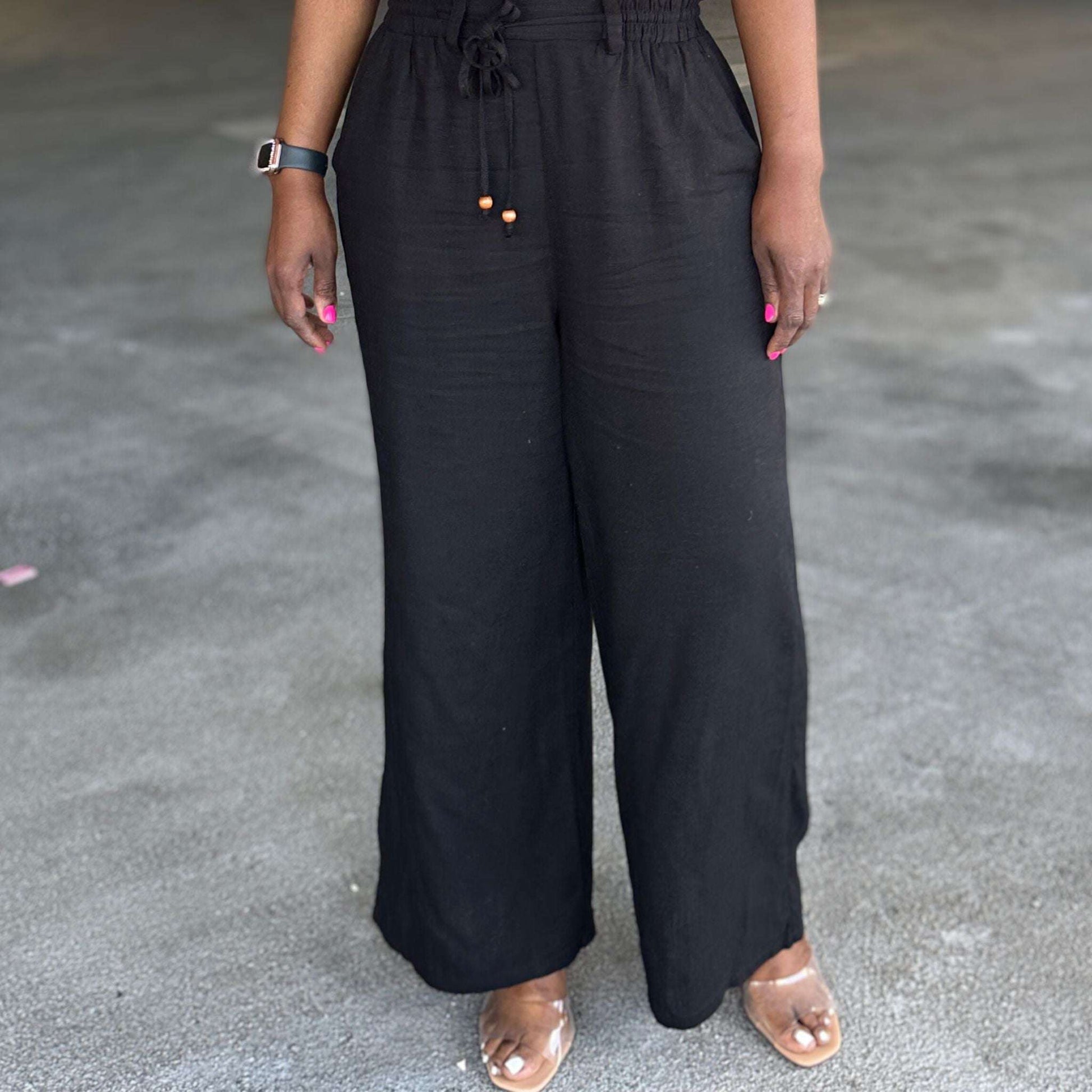 Linen Pants with Pockets