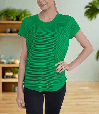 Breezy Sheer Mesh Top